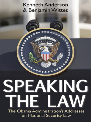 cover image of Speaking the Law